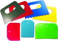 🖌️ roylco r5451 3x5-inch paint scrapers, set of 4 designs, 7 pieces логотип