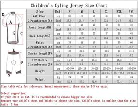 img 3 attached to Cycling Jersey Cartoon Sleeve Padded Outdoor Recreation