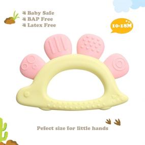 img 1 attached to TINOTEEN Rattles Teether Shaker Newborn