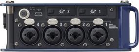 img 2 attached to 🎥 Zoom F8n Professional Field Recorder/Mixer: Ultra-High Quality 24-bit/192 kHz Audio for Video, 10 Channel Recording, Timecode, Ambisonics Mode & Dual SD Card Slots