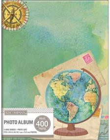 img 1 attached to K&amp;Co Photo Album Memo Binder 2 Up Travel Map: Preserve Your Travel Memories in Style