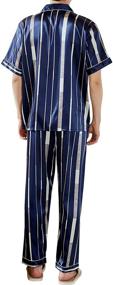 img 1 attached to 🍍 Pineapple Men's Pajamas: Stylish Button Sleepwear and Nightwear