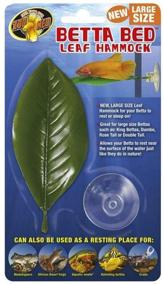 img 2 attached to Zoo Med Betta Leaf Hammock