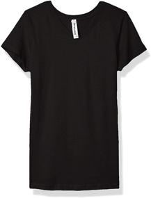 img 1 attached to AquaGuard Girls V Neck Jersey T Shirt Girls' Clothing for Tops, Tees & Blouses
