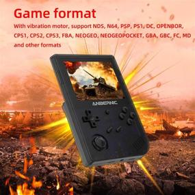 img 3 attached to 🎮 RG351V Portable Handheld Console for Two Players