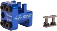 efficiently install and remove motorcycle master links with the motion pro master link press tool logo