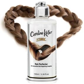 img 4 attached to Revitalize and Repair Damaged Hair with Caroline Keller Hair Perfector - Intense 💇 Protein Treatment for Dry Tips, Split Ends, and Bleached/Color-Treated Hair - 3.38 fl. oz./100ml