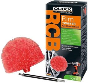 img 4 attached to QUIXX 10180 Rim Twister: Revolutionary Rim Cleaning Brush with Over 10,000 High-Tech Spilt Bristles for Scratch-Free Cleaning on All Surfaces