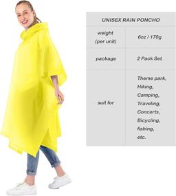 img 2 attached to ANTVEE Ponchos Packs: High-Quality Occupational Health & Safety Ponchos for Emergency Response Equipment
