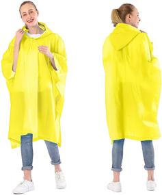 img 4 attached to ANTVEE Ponchos Packs: High-Quality Occupational Health & Safety Ponchos for Emergency Response Equipment