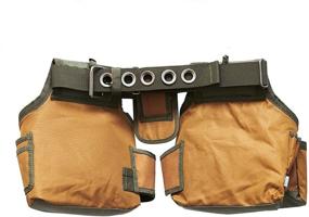 img 2 attached to Enhance Efficiency with Bucket Boss Builder’s Tool Belt in Brown - Original Series (50200)