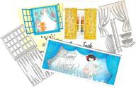 🪟 alinacutle curtain window die set: enhance your crafts with paper craft metal die-cuts, scrapbooking cutting and diy card metal punching templates logo