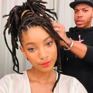 🧿 jisheng 100 strands dreadlock extensions: human hair loc extensions for permanent, handmade locs - 10 inch length, 0.6cm diameter logo