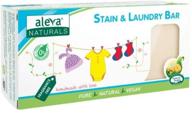 🌿 natural and organic stain remover bar for laundry, delicates, spit-up, food stains, and soiled clothing – gentle & effective (220 grams) logo