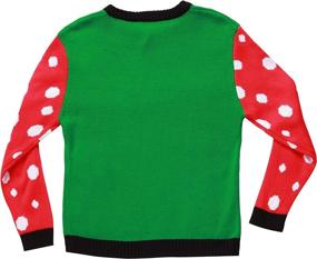 img 1 attached to 🎄 Ugly Christmas Sweaters for Boys' Sizes 10-12: Followme 68702 359