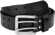 👔 falari silver double genuine leather men's accessories and belts logo