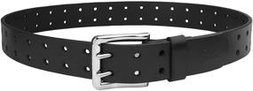 img 2 attached to 👔 Falari Silver Double Genuine Leather Men's Accessories and Belts