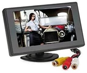 img 3 attached to 🚗 BW 4.3 inch Car Rear View Monitor with 360 Swivel Stand for Vehicle Backup Cameras featuring TFT LCD Display