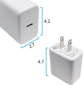 img 2 attached to Quick Charger Adapter Mobile Phone White