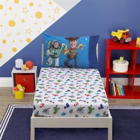 img 4 attached to Toy Story 2 Piece Sheet Set