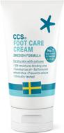 🦶 revitalize and nourish your feet with ccs foot care cream 60ml logo