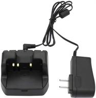 karier multi-compatible two-way radio battery desktop charger for vx-160, vx-180, vx-210, vxa-200, vxa-220, ft-60r, ft-250r, ft-270r, fnb-83, fnb-v94 logo