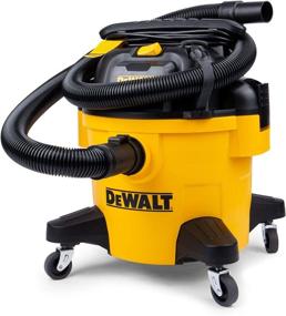 img 2 attached to 🟡 DEWALT DXV06P Poly Wet/Dry Vac (6 Gallon) - Powerful and Versatile Cleaning Solution in Yellow