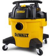 🟡 dewalt dxv06p poly wet/dry vac (6 gallon) - powerful and versatile cleaning solution in yellow логотип