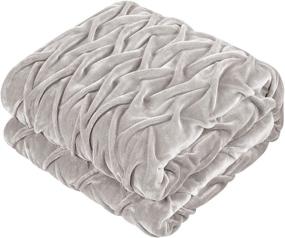 img 1 attached to Шикарное комплект постельного белья с одеялом Шерпа для дома.