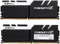 g.skill trident z series 16gb ddr4 3200 память для настольного компьютера dual channel f4-3200c16d-16gtzkw: высокопроизводительная память для улучшения игрового опыта и многозадачности логотип