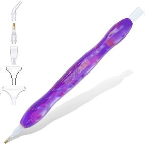 img 1 attached to 💎 Diamond Painting Pen Accessories Kit: Art PENS and Tools for 5D DIY Hand Art - Forest Heart