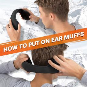 img 1 attached to 🎧 Lauzq Ear Warmers: Perfect Unisex Winter Accessory for Men and Women