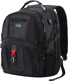 img 4 attached to ANKUER Charging Business Laptop Backpack - Stay Charged & Organized!