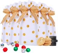 christmas goodies drawstring wrapping supplies logo