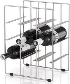 img 1 attached to 🍷 Blomus Wine Bottle Storage, Holds up to 9 Bottles for Optimal Organization