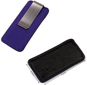 img 4 attached to MC1050 Management Artificial Leather Stainless Men's Accessories and Wallets, Card Cases & Money Organizers