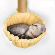 🐱 cat hammock cat tree accessory - large size 13.4'' dia, washable - enhancing seo logo