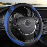 giant panda heavy duty auto car steering wheel cover with breathable grip logo