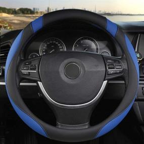 img 2 attached to Giant Panda Heavy Duty Auto Car Steering Wheel Cover With Breathable Grip