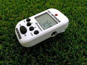 img 3 attached to 🏌️ Eyeline Golf Metronome Tour Edition - Tempo Trainer Pro Audible + Visual Pacing Device, Portable on Cap or Ground. Beep or Flashing Light. Adjustable for Putting, Chipping, and Full Swing. Suitable for Indoor and Outdoor Use.