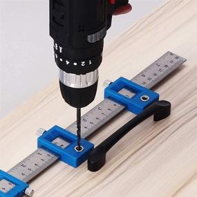 img 1 attached to Adjustable Aluminum Hardware Measuring Woodworking
