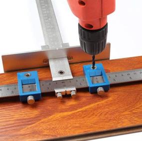 img 2 attached to Adjustable Aluminum Hardware Measuring Woodworking