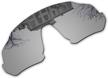 millersawp replacement compatible sunglass silver iridium men's accessories for sunglasses & eyewear accessories logo