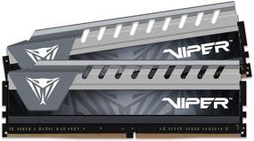 img 1 attached to 🐍 Patriot Viper Elite Series DDR4 32GB (2x16GB) 2666MHz PC4-21300 Dual Channel Memory Kit (Black/Grey)