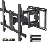 📺 elived full motion tv wall mount bracket 6-arm articulating for 42-70 inch led, lcd, oled flat screen tvs – swivel and tilt tv wall mount, supports vesa 600x400mm, 100 lbs. load capacity, fits 12”/16” studs logo