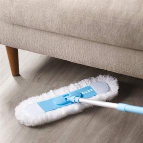 img 2 attached to 🧹 E-Cloth Flexi-Edge Floor & Wall Duster Head: Reusable Dusting Mop for Effective Floor Cleaning, 200 Wash Guarantee (1 Pack)