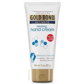 img 4 attached to 💪 Крем для рук Gold Bond Ultimate Healing: Долгосрочное облегчение даже после мытья рук - 3 унции.