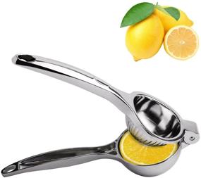 img 4 attached to IORIGIN Lemon Lime Squeezer: Effortlessly Manual Citrus Press Juicer, Dishwasher Safe