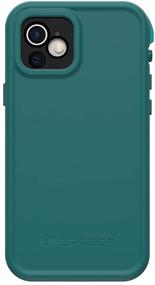 img 3 attached to LifeProof FRE Series Waterproof Case For IPhone 12 (ONLY) - Free Diver (Ocean Depths/Peacock Blue)