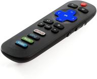 all-in-one tcl roku tv remote with netflix/sling/vudu and hulu shortcuts logo